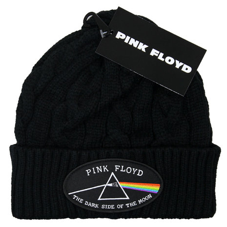 Band Merchandise Pink Floyd Dark Side Of The Moon Beanie Hat - Official Merchandise Band Merchandise Pink Floyd Dark Side Of The Moon Beanie Hat - Official Merchandise