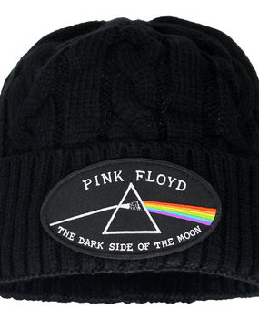 Band Merchandise Pink Floyd The Dark Side Of The Moon Cable Knit Hat Band Merchandise Pink Floyd The Dark Side Of The Moon Cable Knit Hat