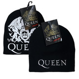 Band Merchandise Beanie-Mütze mit Queen-Wappen Band Merchandise Beanie-Mütze mit Queen-Wappen