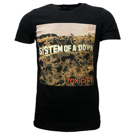 Band Merchandise System Of A Down Toxicity T-Shirt – Offizielles Merchandise | Popmerch.com Band Merchandise System Of A Down Toxicity T-Shirt – Offizielles Merchandise | Popmerch.com