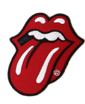 Band Merchandise The Rolling Stones Tongue and Lips Patch Red Band Merchandise The Rolling Stones Tongue and Lips Patch Red