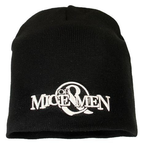Band Merchandise Of Mice & Men Band Logo Beanie Mütze Schwarz – Offizielles Merchandise Band Merchandise Of Mice & Men Band Logo Beanie Mütze Schwarz – Offizielles Merchandise