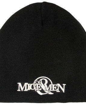 Band Merchandise Of Mice & Men Logo Beanie Mütze Schwarz Band Merchandise Of Mice & Men Logo Beanie Mütze Schwarz