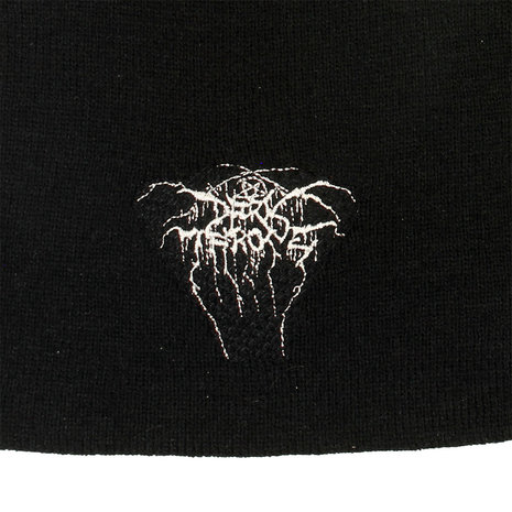 Band Merchandise Darkthrone Band Logo Beanie Hat Black - Official Merchandise Band Merchandise Darkthrone Band Logo Beanie Hat Black - Official Merchandise