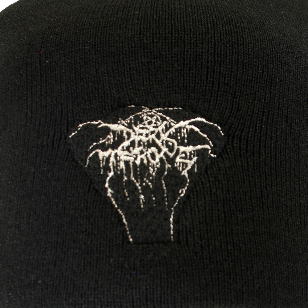 Band Merchandise Darkthrone Band Logo Beanie Hat Black - Official Merchandise Band Merchandise Darkthrone Band Logo Beanie Hat Black - Official Merchandise