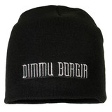 Band Merchandise Dimmu Borgir Band Logo Beanie Hat Band Merchandise Dimmu Borgir Band Logo Beanie Hat