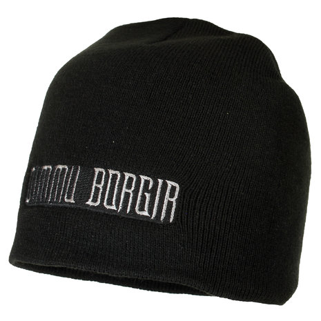 Band Merchandise Dimmu Borgir Band Logo Beanie Muts Zwart - Officiële Merchandise Band Merchandise Dimmu Borgir Band Logo Beanie Muts Zwart - Officiële Merchandise