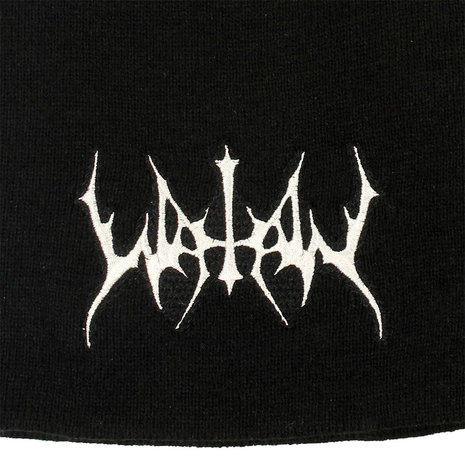 Band Merchandise Watain Band Logo Beanie Mütze Schwarz – Offizielles Merchandise Band Merchandise Watain Band Logo Beanie Mütze Schwarz – Offizielles Merchandise