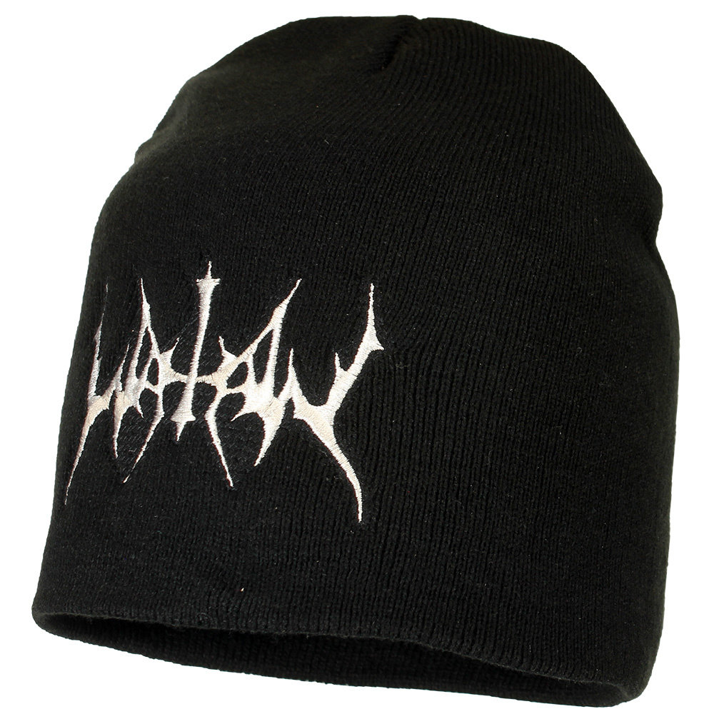 Band Merchandise Watain Band Logo Beanie Muts Zwart - Officiële Merchandise Band Merchandise Watain Band Logo Beanie Muts Zwart - Officiële Merchandise