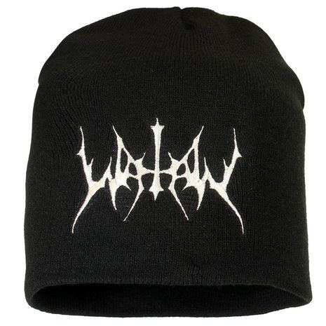 Band Merchandise Watain Band Logo Beanie Muts Zwart - Officiële Merchandise Band Merchandise Watain Band Logo Beanie Muts Zwart - Officiële Merchandise
