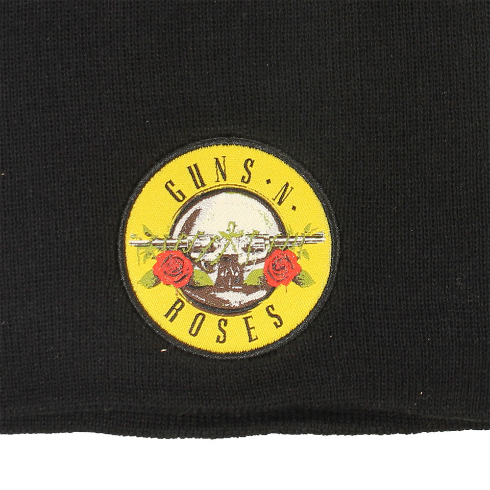 Band Merchandise Guns N'Roses Band Logo Beanie Muts Zwart - Officiële Merchandise Band Merchandise Guns N'Roses Band Logo Beanie Muts Zwart - Officiële Merchandise
