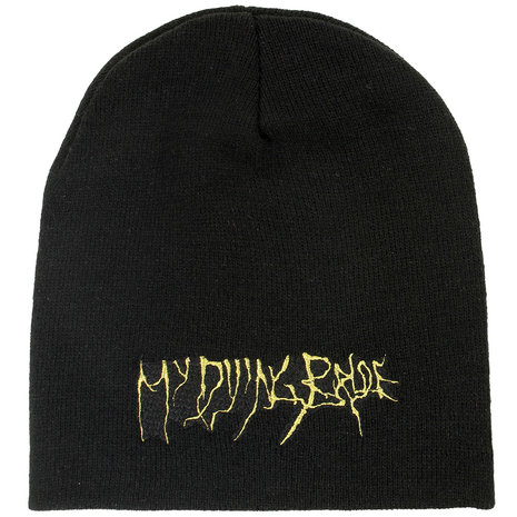 Band Merchandise My Dying Bride Band Logo Beanie Muts Zwart - Officiële Merchandise Band Merchandise My Dying Bride Band Logo Beanie Muts Zwart - Officiële Merchandise