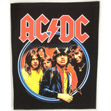 Band Merchandise Großer AC/DC-Aufnäher mit „Highway To Hell“-Motiv auf der Rückseite Band Merchandise Großer AC/DC-Aufnäher mit „Highway To Hell“-Motiv auf der Rückseite