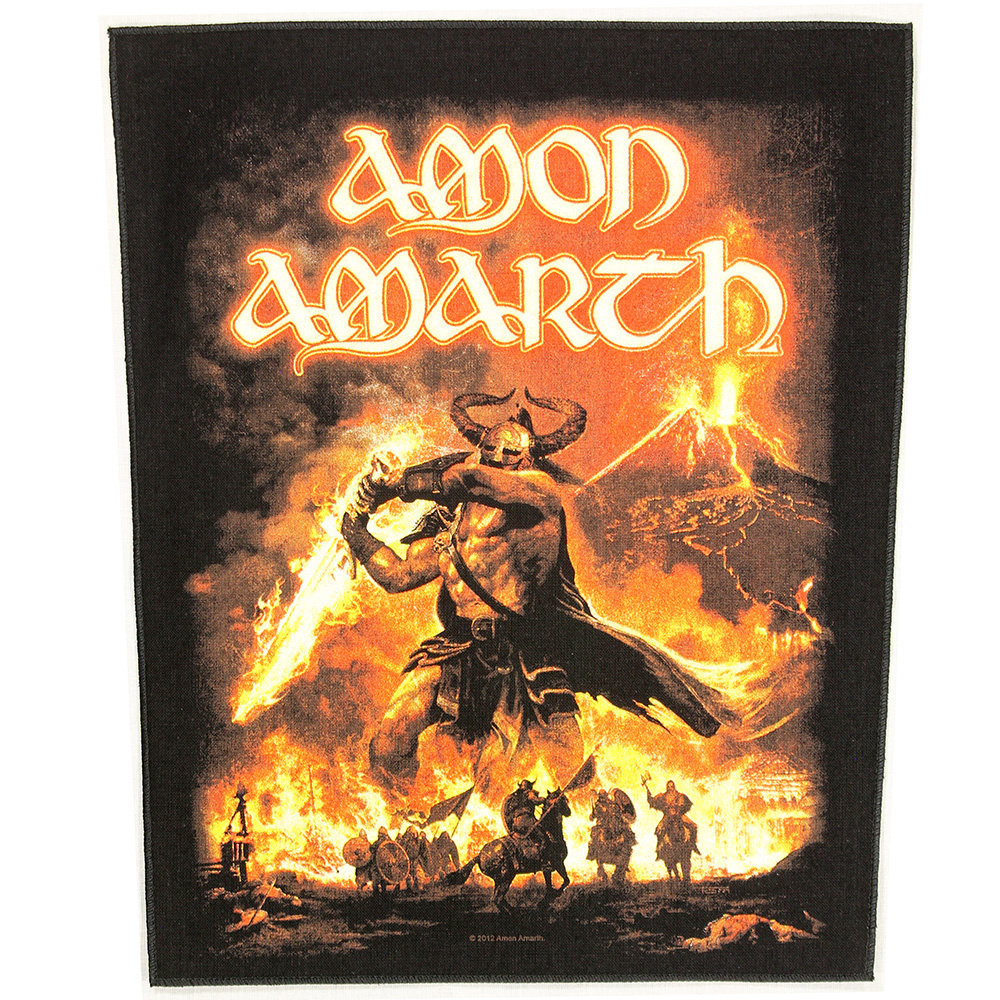 Amon Amarth Surtur rising Backpatch 