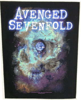 Band Merchandise Avenged Sevenfold Nebula Motiv großer Rückenaufnäher Band Merchandise Avenged Sevenfold Nebula Motiv großer Rückenaufnäher