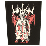 Band Merchandise Großer Watain-Aufnäher mit umgekehrtem Kreuzmotiv auf der Rückseite Band Merchandise Großer Watain-Aufnäher mit umgekehrtem Kreuzmotiv auf der Rückseite