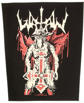 Band Merchandise Watain Inverted Cross Motief Grote Rugpatch Band Merchandise Watain Inverted Cross Motief Grote Rugpatch