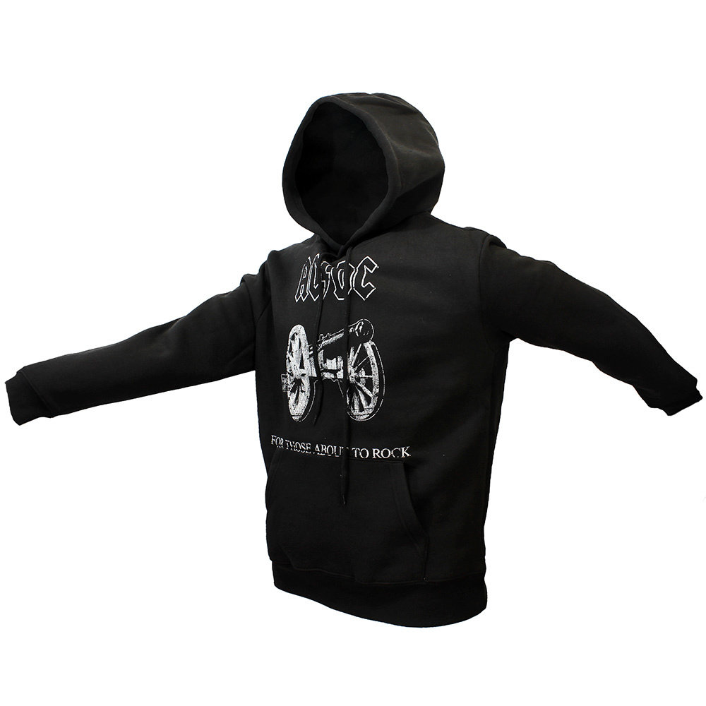 Band Merchandise AC/DC For Those About To Rock Hoodie Sweater Schwarz – Offizielles Merchandise Band Merchandise AC/DC For Those About To Rock Hoodie Sweater Schwarz – Offizielles Merchandise
