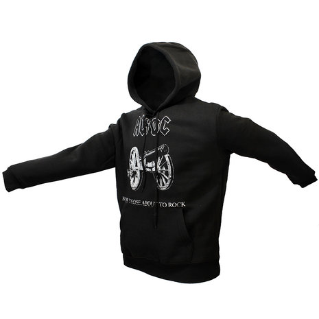 Band Merchandise AC/DC For Those About To Rock Hoodie Sweater Schwarz – Offizielles Merchandise Band Merchandise AC/DC For Those About To Rock Hoodie Sweater Schwarz – Offizielles Merchandise