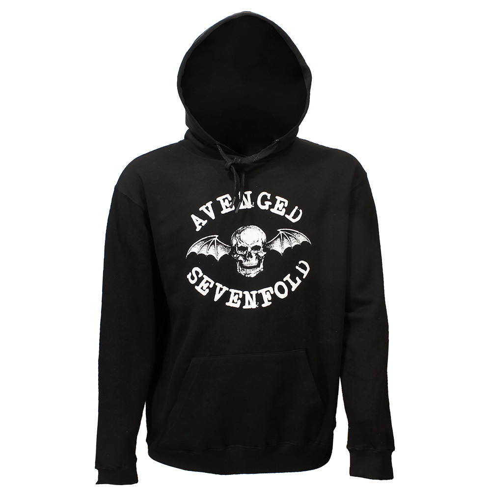 Avenged Sevenfold Death Bat Logo Hoodie Sweater- Official