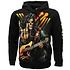 Rock Eagle Glow In The Dark Rock Hand Skelett Hoodie Weste Rock Eagle Glow In The Dark Rock Hand Skelett Hoodie Weste