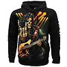 Rock Eagle / Biker T-Shirts Rock Eagle Glow In The Dark Rock Hand Skeleton Hoodie Vest Zwart - Officiële Merchandise Rock Eagle / Biker T-Shirts Rock Eagle Glow In The Dark Rock Hand Skeleton Hoodie Vest Zwart - Officiële Merchandise