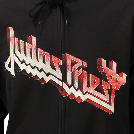 Band Merchandise Judas Priest Firepower Zipper Hoodie Sweater Jacket Black/Orange - Official Merchandise Band Merchandise Judas Priest Firepower Zipper Hoodie Sweater Jacket Black/Orange - Official Merchandise