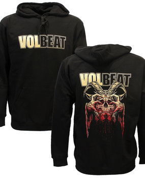 Band Merchandise Volbeat Bleeding Crown Skull Backprint Hoodie Sweater Trui Band Merchandise Volbeat Bleeding Crown Skull Backprint Hoodie Sweater Trui