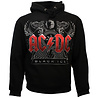 Band Merchandise AC/DC Black Ice Logo Hoodie Pullover Sweater Black - Official Merchandise Band Merchandise AC/DC Black Ice Logo Hoodie Pullover Sweater Black - Official Merchandise