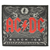 Band Merchandise AC/DC Black Ice Logo Standard gewebtes Patch-Emblem
