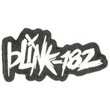 Band Merchandise Blink-182 Scratch Logo Standard Embroidered Patch Emblem