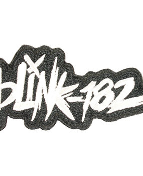 Band Merchandise Blink-182 Scratch Logo Standard Embroidered Patch Emblem Band Merchandise Blink-182 Scratch Logo Standard Embroidered Patch Emblem
