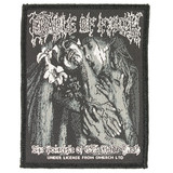 Band Merchandise Cradle Of Filth Principle of Evil Made Flesh Logo Standard Woven Patch Embleem Band Merchandise Cradle Of Filth Principle of Evil Made Flesh Logo Standard Woven Patch Embleem