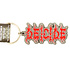 Deicide Metal Die Cast Relief Logo Keychain Deicide Metal Die Cast Relief Logo Keychain