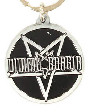 Band Merchandise Dimmu Borgir Pentagram Metalen Die Cast Relief Logo Keychain