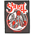 Ghost Secular Haze Logo Standard Woven Patch Embleem Ghost Secular Haze Logo Standard Woven Patch Embleem