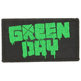 Band Merchandise Green Day Classic Logo Standard Embroidered Patch Emblem