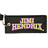 Jimi Hendrix Double Sided Patch Arched Logo Keychain Jimi Hendrix Double Sided Patch Arched Logo Keychain