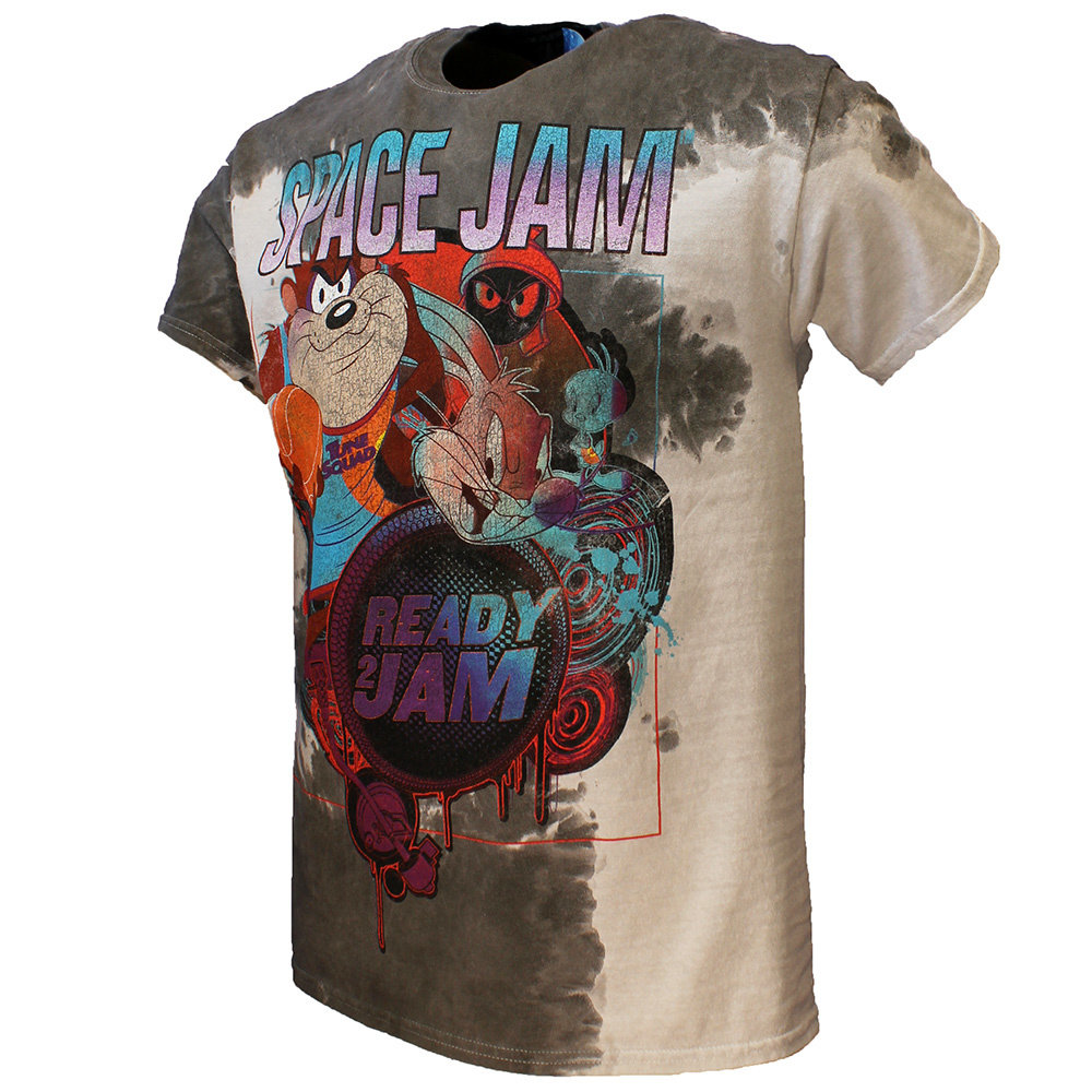 Space Jam Space Jam 2 Ready 2 Jam Dip Dye T-Shirt - Official Merchandise Space Jam Space Jam 2 Ready 2 Jam Dip Dye T-Shirt - Official Merchandise
