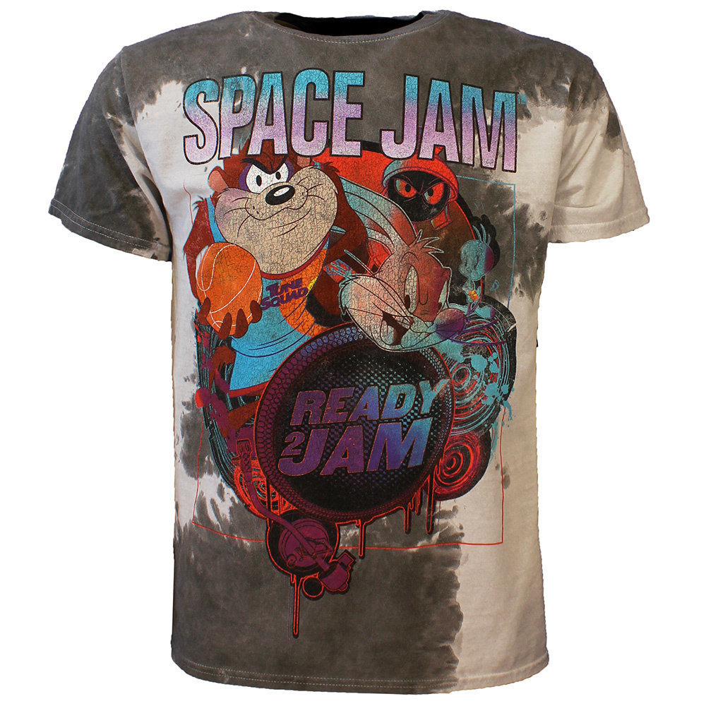 Space Jam Space Jam 2 Ready 2 Jam Dip Dye T-Shirt - Official Merchandise Space Jam Space Jam 2 Ready 2 Jam Dip Dye T-Shirt - Official Merchandise