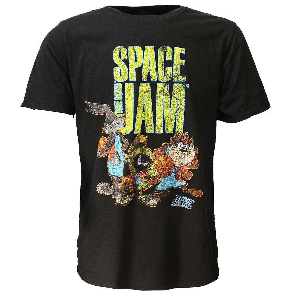 Space Jam Space Jam 2 Tune Squad T-Shirt Zwart - Official Merchandise Space Jam Space Jam 2 Tune Squad T-Shirt Zwart - Official Merchandise