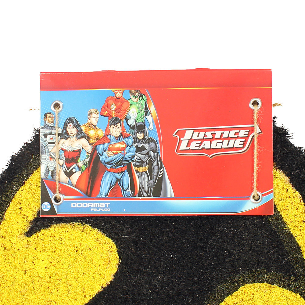 Batman Batman Classic Bat Logo Fußmatte Schwarz/Gelb – Offizielles Merchandise Batman Batman Classic Bat Logo Fußmatte Schwarz/Gelb – Offizielles Merchandise