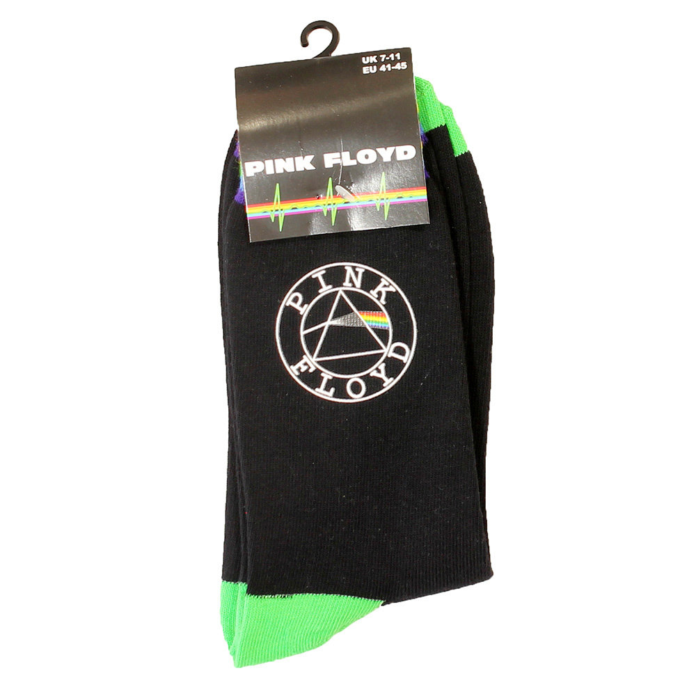 Band Merchandise Pink Floyd Dark Side Of The Moon Socks Multicolor - Official Merchandise Band Merchandise Pink Floyd Dark Side Of The Moon Socks Multicolor - Official Merchandise