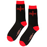 Slipknot S Logo Socks Black/Red - Official Merchandise Slipknot S Logo Socks Black/Red - Official Merchandise