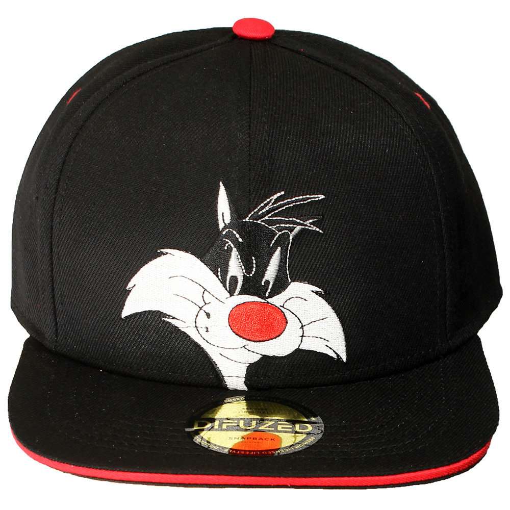 Space Jam Looney Tunes Space Jam Sylvester Snapback Cap Pet Zwart - Official Merchandise