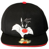 Space Jam Looney Tunes Space Jam Sylvester Snapback Cap Black