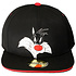 Looney Tunes Space Jam Sylvester Snapback Cap Cap Schwarz Looney Tunes Space Jam Sylvester Snapback Cap Cap Schwarz