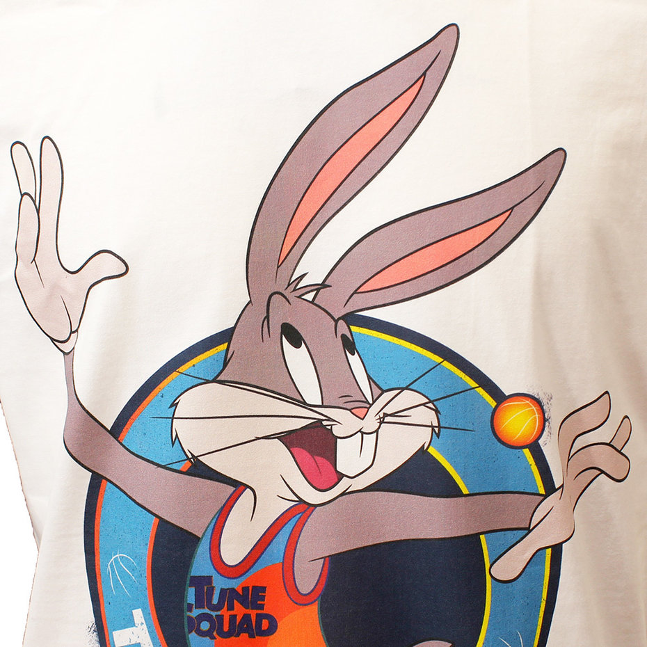 Looney Tunes Space Jam 2 Team Bugs Bunny T-Shirt Wit - Officially