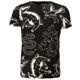 Harry Potter Harry Potter Wizards Unite All Over Print T-Shirt Black