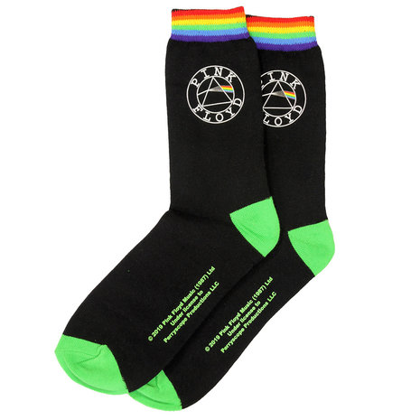 Band Merchandise Pink Floyd Dark Side Of The Moon Socks Multicolor - Official Merchandise Band Merchandise Pink Floyd Dark Side Of The Moon Socks Multicolor - Official Merchandise